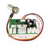 DC12V Fan Speed Controller 3/4-Wire PWM Fan Controller Board 8-Way High Power Standby 0.015A 25khz for Computer Case Fan