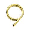 6cm Door Number Sign Creative Self Adhesive Gold Plate Sign 3D ABS Number Stickers Universal