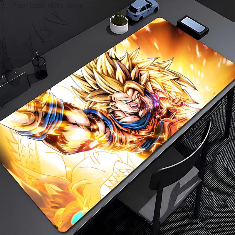 Gaming Mouse Pad Dragon Ball Office Carpet Mouse Mats Gamer Rug Desk Accessories Computer Table Pads PC Large HD Anime Mousepad
