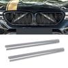 2pcs Front Grille Bar V Wrap For BMW FOR 1 2 3 4 Series F30 F31 F32 F34 F35 F36 FOR G20 G21 G28 G29 Tube Decorative Trim