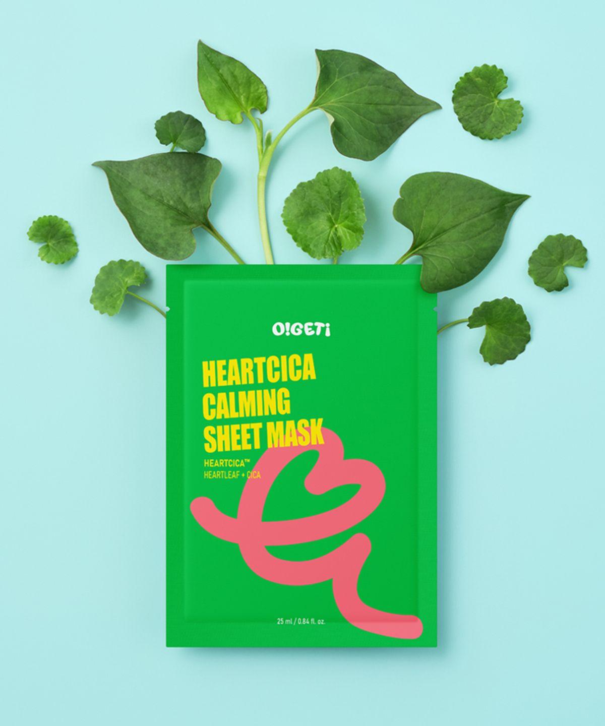 Heartsica Calming Sheet Mask (5 Sheets)