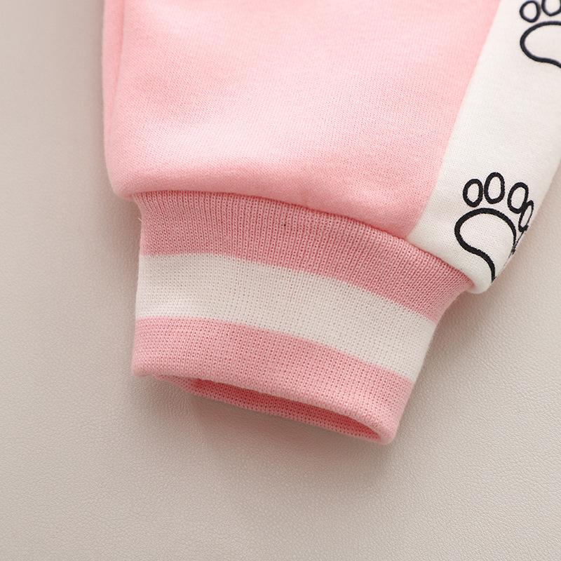 Kinder Baseballanzug Set für Jungen und Mädchen Frühling und Herbst Kleidung Sport und Freizeit Zweiteiliges Set