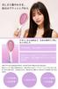 EMS Hair Electric Brush with Red and Blue LED Ion for Smooth Cushion IPX6 Gift for Birthday Gift Brush, Lights, Care, Hair, Brush, Comb, Waterproof,