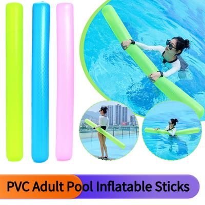 PVC Pool Inflatable Sticks Inflatable Pool Noodles Stick Inflatable Pool Floats for Adult Swimming Pools Beach Lake Party