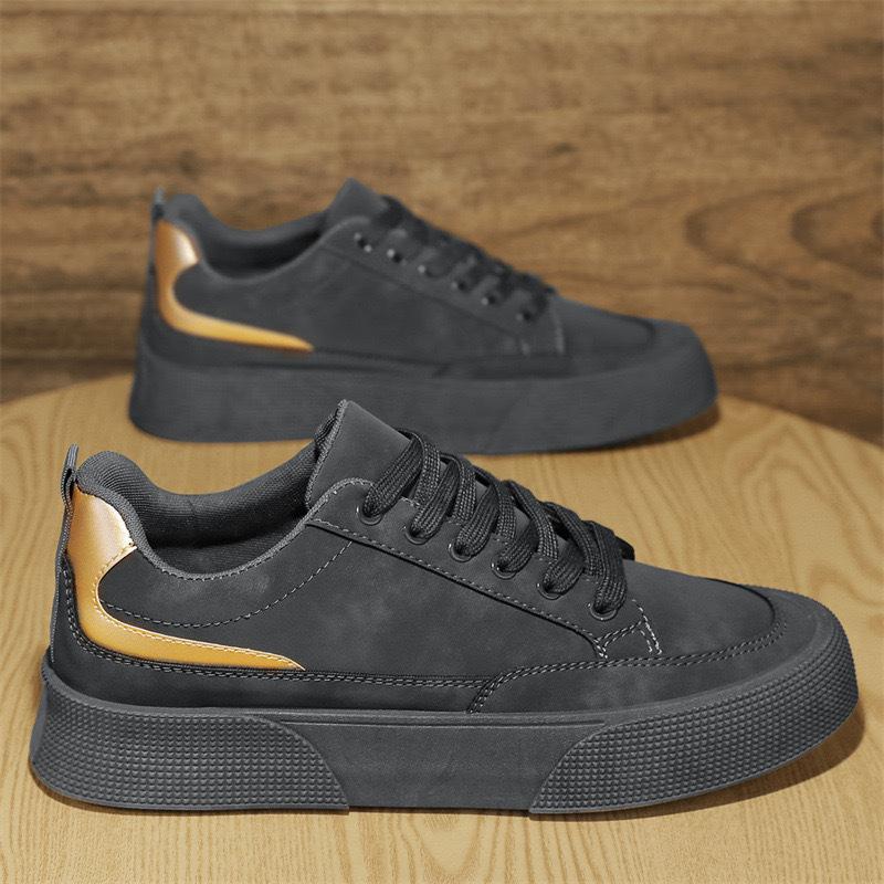 Spring Men's Shoes Soft Soles Versatile Casual Board Shoes Men's Labor Protection Work Thick-soled Wear-resistant Shoes