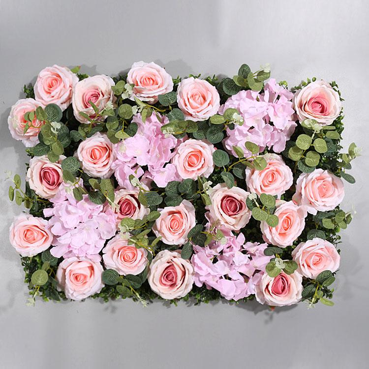background wall Simulated flower rose embroidered ball birthday party wedding door decoration fake flower pendant wall decor