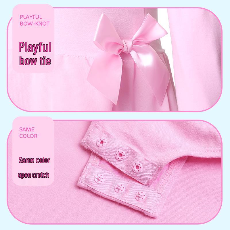 Dziewczęcy letni strój taneczny: Strój Łaciński i Baletowy z Krótkim Rękawem