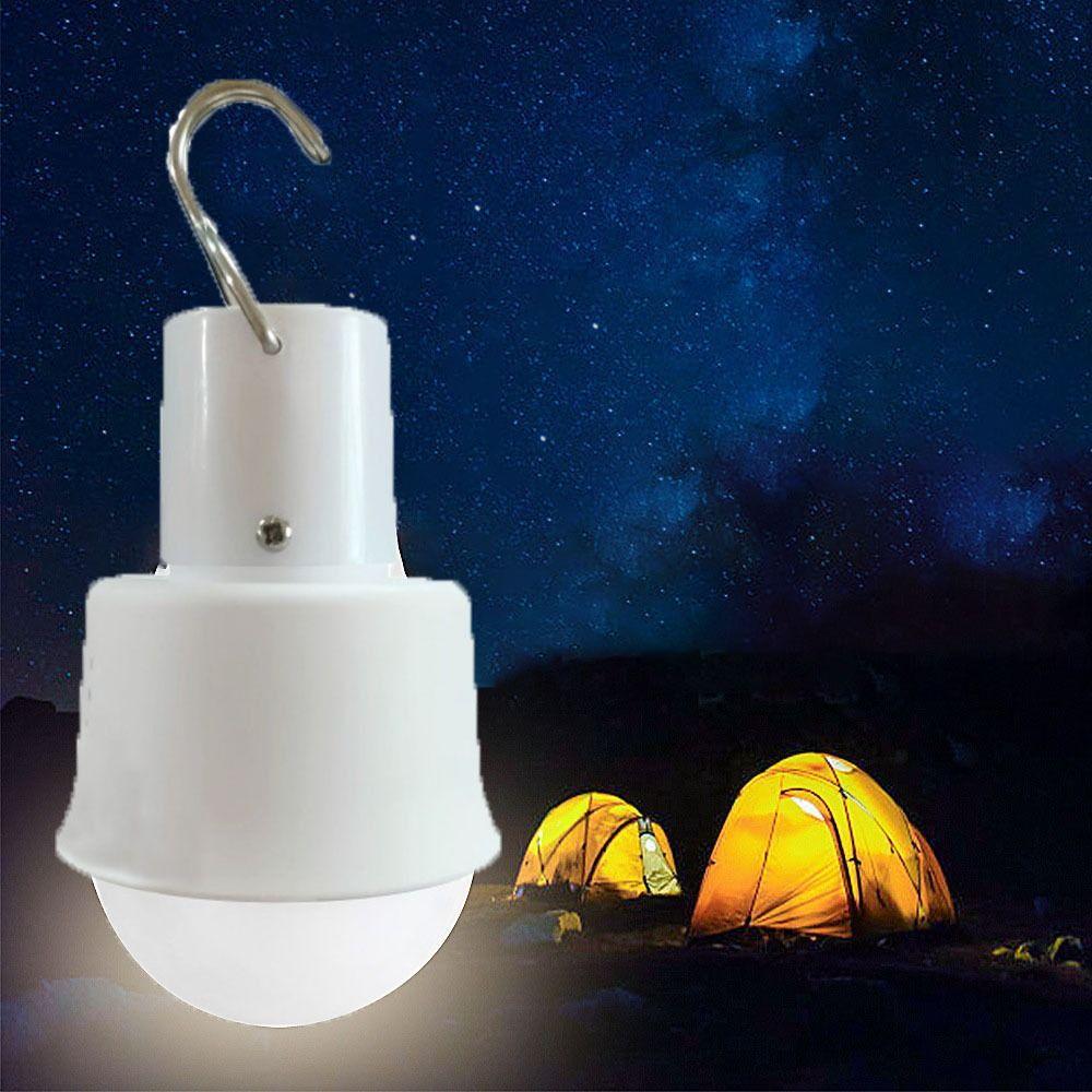 Voice Activated Party Lights USB Charging LED Bulb Light Hiking RGBW Lamps  Outdoor