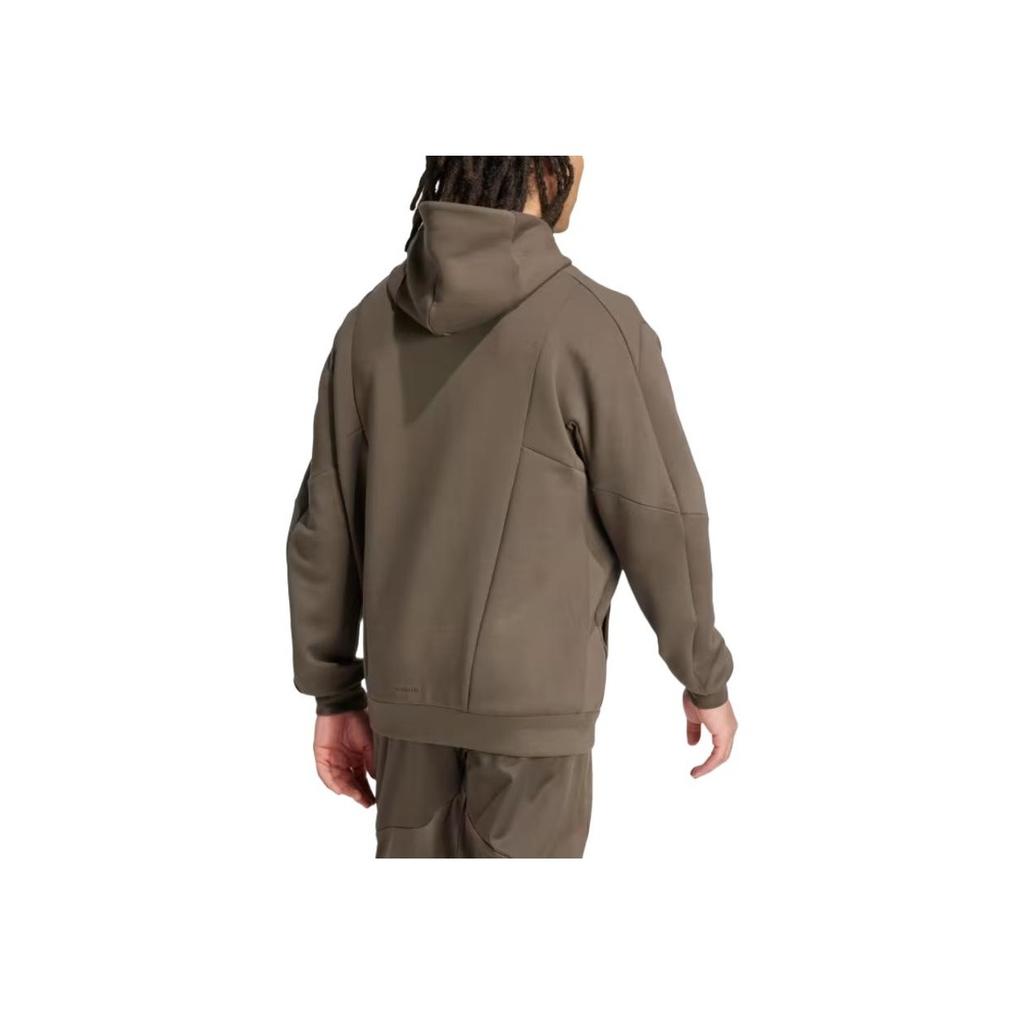 Adidas Designed For Training Full-Zip Track Jacket Men Jacket Olive IY1133