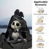 1pc Jack Skellington Printing Flannel Blanket Ideal for Travel Sofa Beds and Home Decor Ideal Birthday or Holiday Gift Available for All Sea