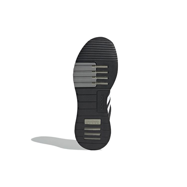 Adidas Neo Racer TR21 Fashion Confortabil Material Durabil Respirabil Pantofi de Alergare Casual cu Top Scund Bărbați Adidași Negru Alb GX0648