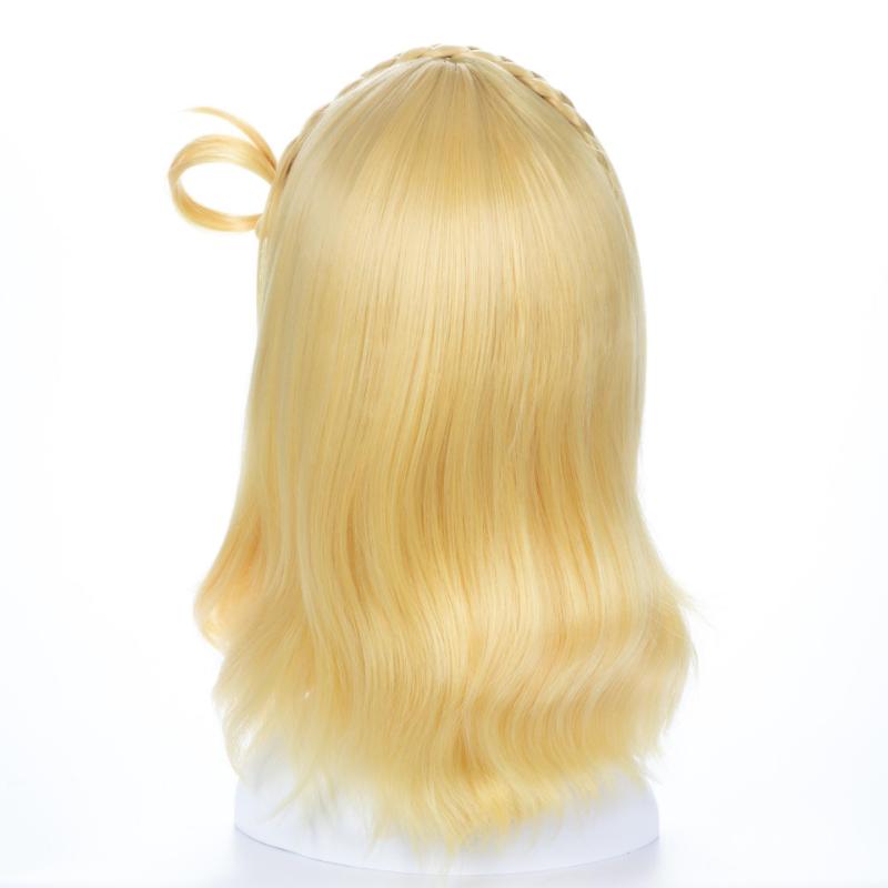 Anime LoveLive!Luz do sol! Love Live Peruca Mari Ohara Longa Loira Mista Resistente Ao Calor Peruca Fantasia Cosplay