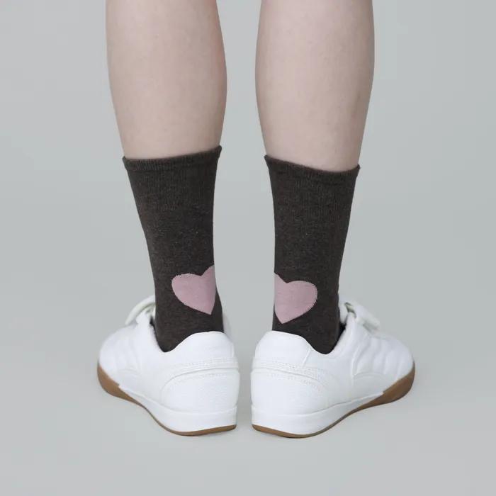 Big Heart Socks (3colors)
