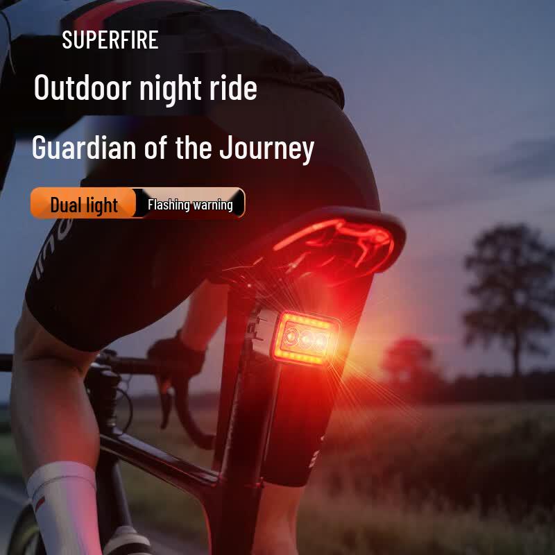 SupFire BTL17 Rechargeable Bike Tail Light & Flashlight