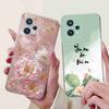 For Oppo Realme 9 Pro+ RMX3392 Case Fashion Painting Soft Silicone Cover For Realme 9Pro Plus RMX3393 6.43" Flower Phone Shell