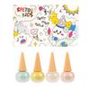 And Drug SPEYOU KIDS Nail Peelable Makeup Set for Elementary School Cosmetics [Food Inspected] Kids' Polish, Water-Based, Girls, Students, Kids' (Ice