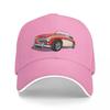 Austin Healey 3000 Mk3 in Tartan Red and white Baseball Cap Thermal Visor Beach Bag Mountaineering Anime Caps For Women Unisex's