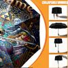 Custom Name Personalized The Legend Of Zelda Print Umbrella, Auto Open Close, 8‑Rib Sturdy Frame, Commute Camping Hiking Use, Birthday Gift