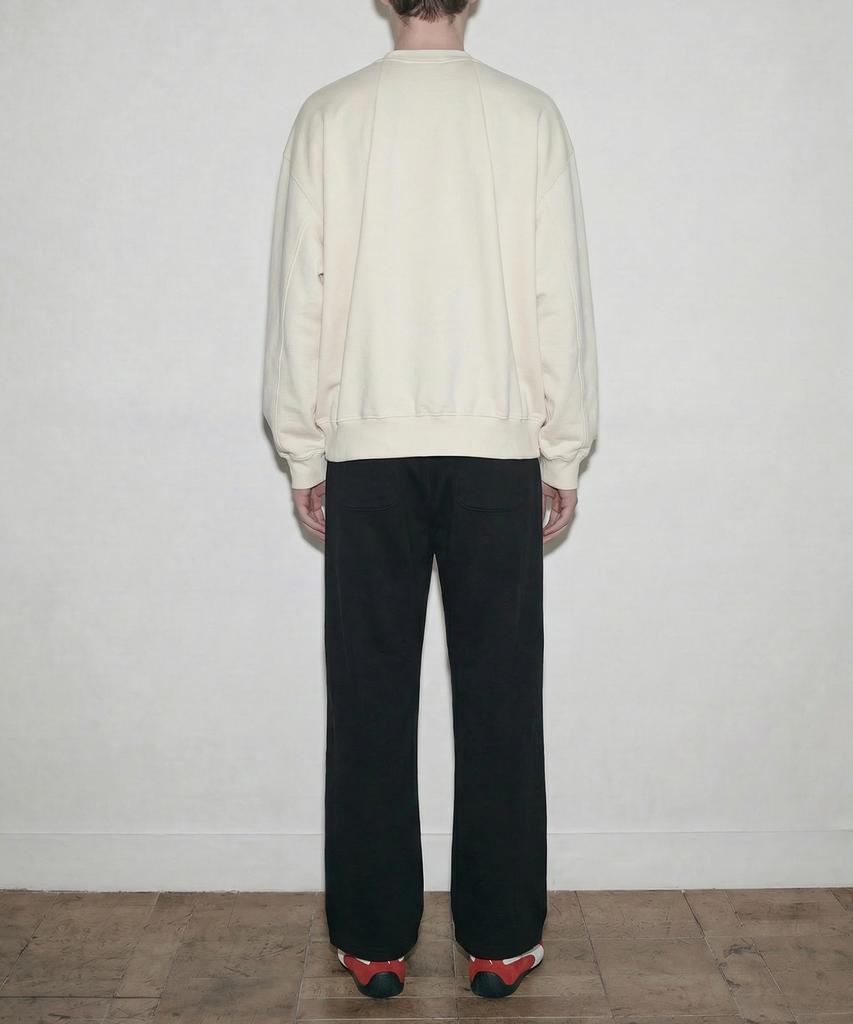 ZENSAI Wide Jersey Pants Black