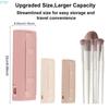 X7XC Silicone Makeup Brush Holder Soft Brush Cosmetic Bag Travel Makeup Brush Bag Makeup Brush Organisers for Vacation