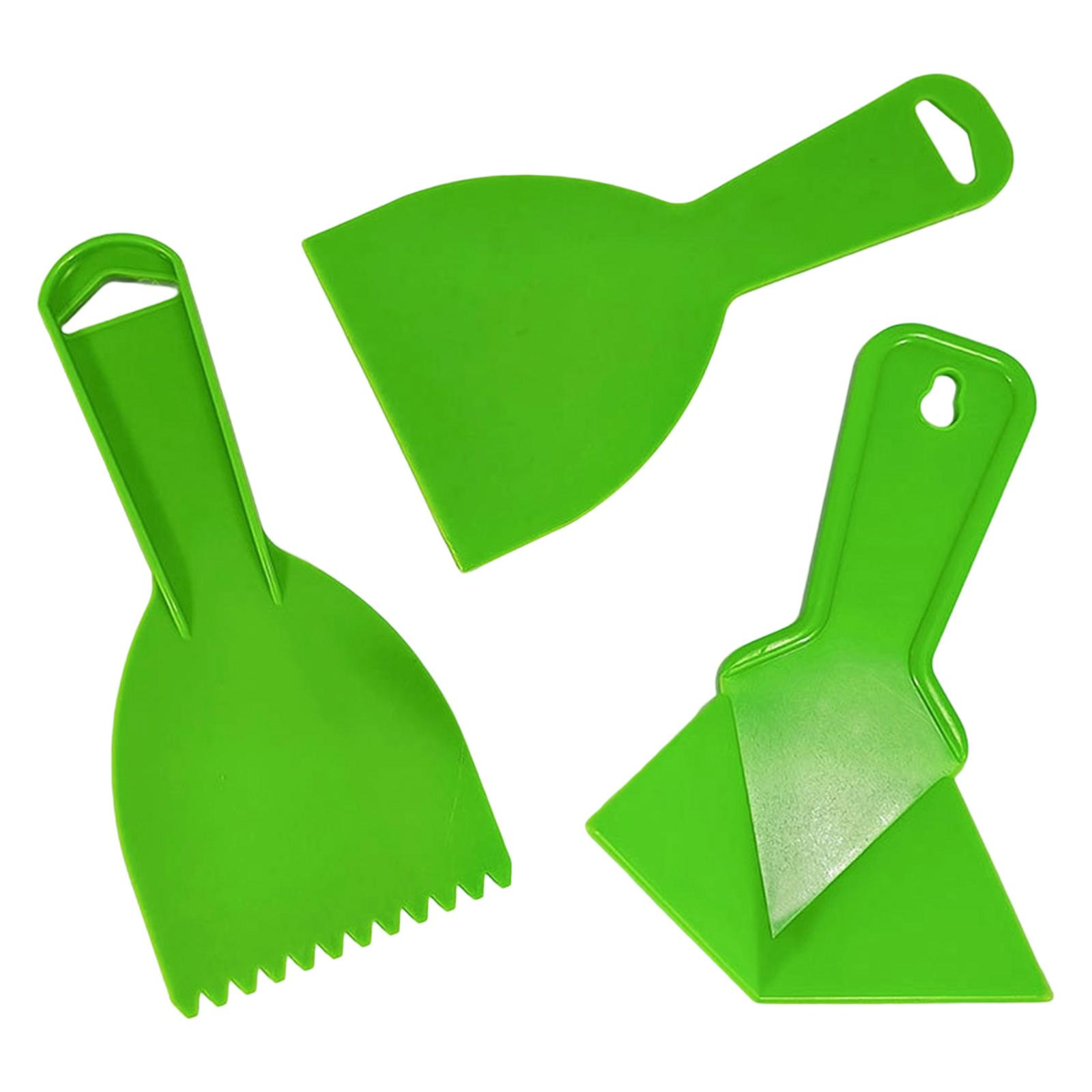 

Набор из 3 пластиковых шпателей для замазки, инструменты для создания текстурного рисунка своими руками и угловой кельмы для шпаклевки, удаления обоев, краски