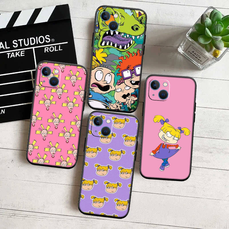 MH132 Rugrats New Shell Phone Case for Xiaomi Poco F5 F6 C40 C65 C55 C50 C51 M7 X7 C75 M6 C71 F7 C85 F8 Pro Ultra