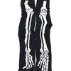 Halloween Blood Dripping Skeleton Socks With Cotton Fabric For Cosplay Costume Accessories