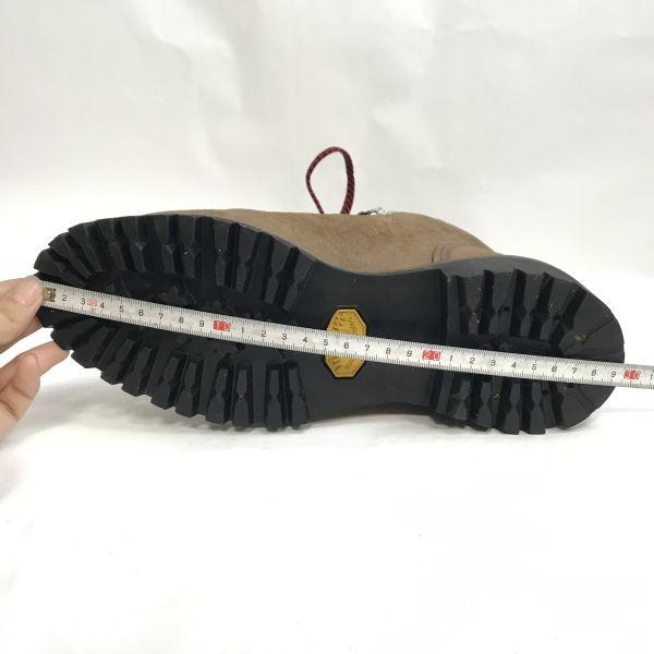 Vasque mountain trekking boots 25.5 brown USA 80s? initial vintage(USED)