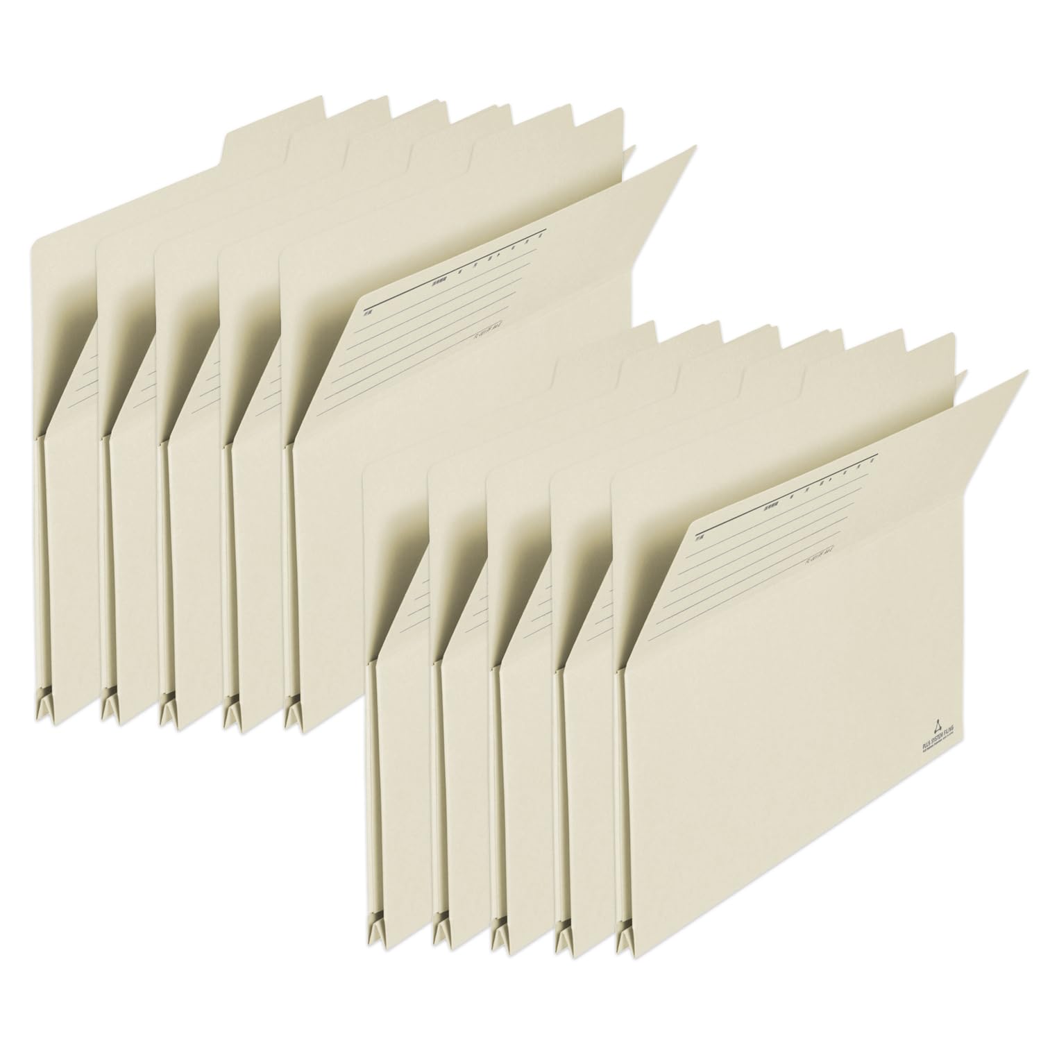 

Plus Portable Light x 10 Folder, A4, Gray, FL-001PF, 87-839