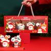 50 Stück Papier Weihnachten Cupcake Wrapper Weihnachtsmann Elch Schneemann Pinguin Muffin Cupcake Liner DIY