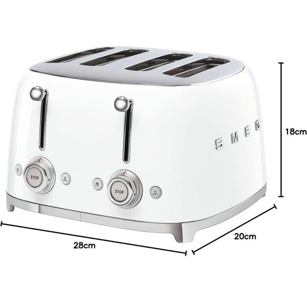 Toaster Smeg TSF03WHEU