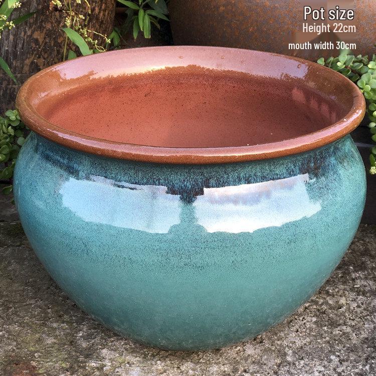 Extra Large Ceramic Succulent & Flower Pot for Trees and Plants