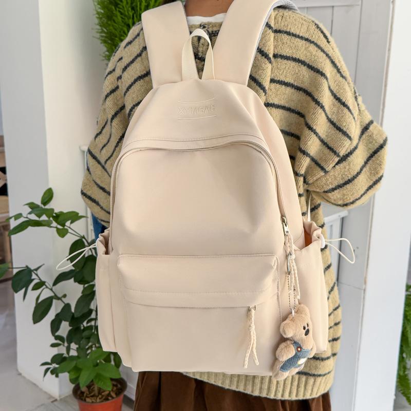 Schoolbag1011 new small backpack backpack cute travel solid color light travel large capacity backpack new bag