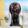 Gothic Style Beach Towel Super Soft & Absorbent Comfortable Lightweight