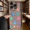 Colorful Watercolor Paw Prints Soft TPU Phone Case for iPhone 17 16 15 14 13 12 11 Pro Max Plus Shockproof Anti-Slip Cover