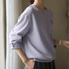 New Chinese Style Jacquard Satin Sweatshirt for Women In Autumn New Round Neck Loose Design Top