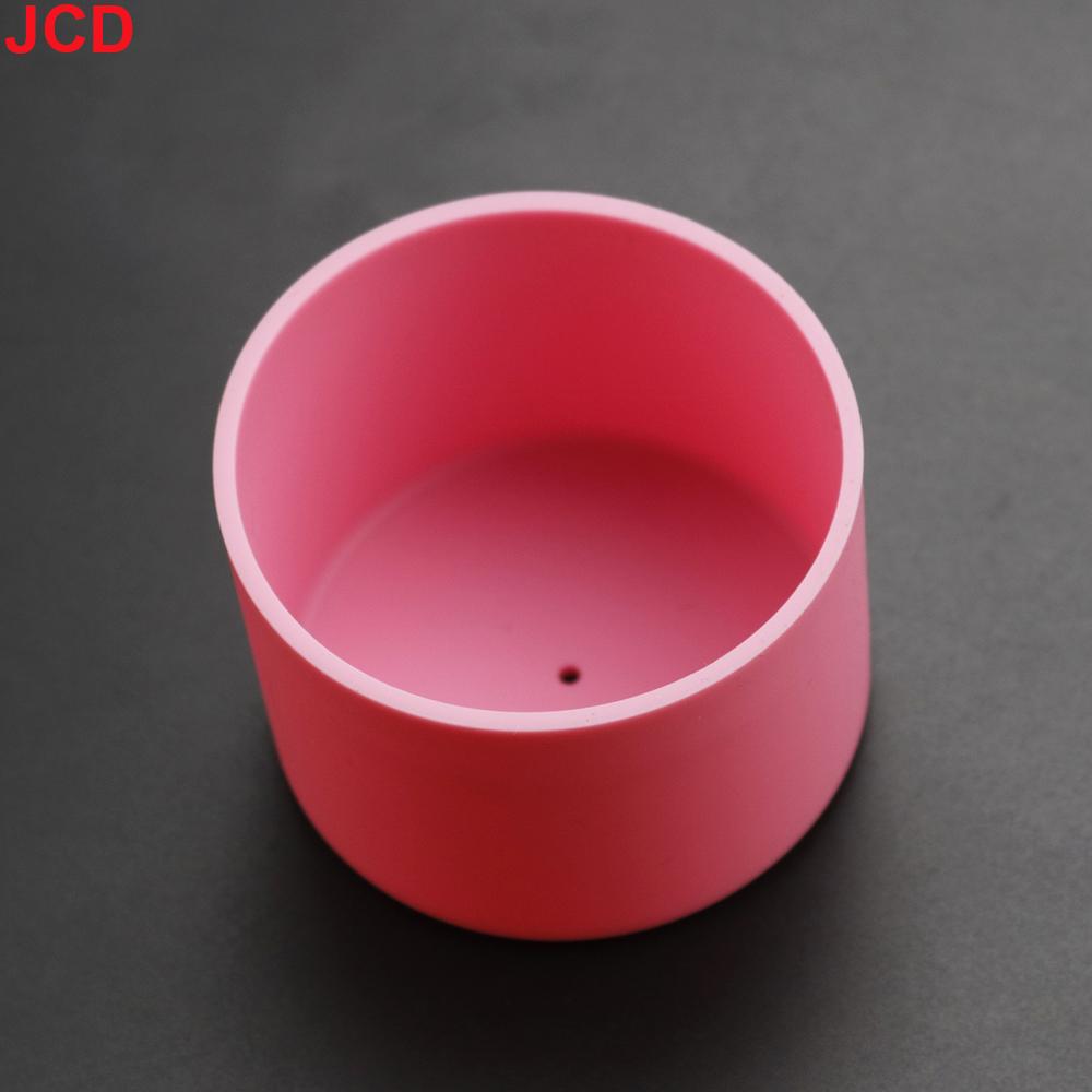 JCD 6cm Diameter Food Grade Silicone Sleeve For Glass Water BottleHeat Resistant Protective Anti-Slip Cup Silicone Belly Band