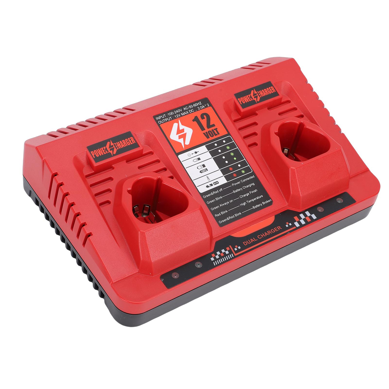 Dual Port Lithium Ion Battery Fit for 48-11-2440 48-11-2402 48-11-2411 48-11-2420 Batteries