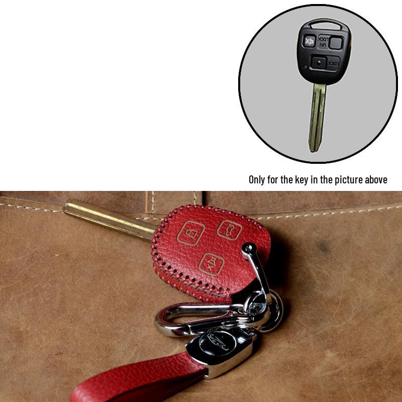 Wuling Hongguang, Zhiguang, Rongguang V Mini Top-Grain Cowhide Key Bag Buckle