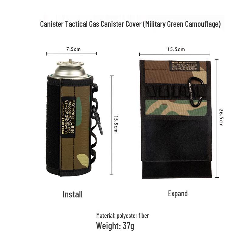 Outdoor Camping Gas Canister Protective Covers