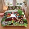 Wizard Oz Adventure Print 3Pcs Bedding Set,Duvet Cover with 2 Bedro,Pillowcase Home Birthday Gift