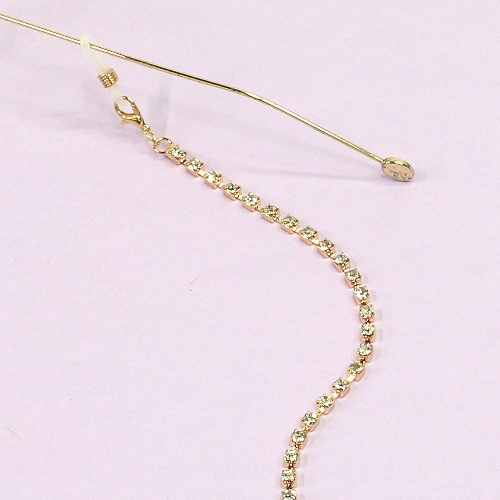 1Pcs Metal Eyeglasses Chain Holder Glasses Hanging Rope for Sunglasses Reading Glasses and Masks