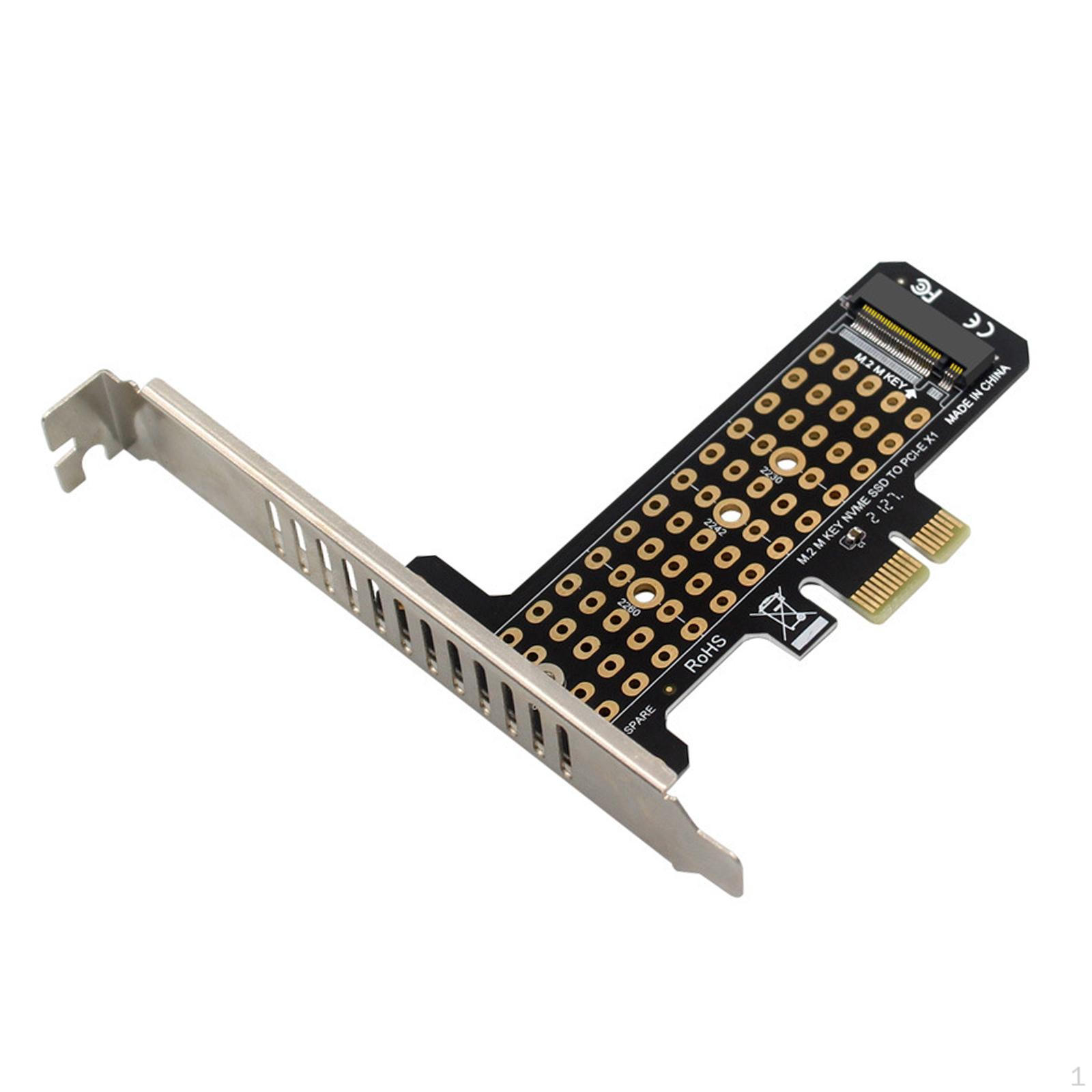 

M.2 e x1 Adapter e4.0 Heat Dissipation High Speed Expansion Card 2230/2242/2260/2280 Full full height
