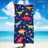 Microfiber Beach Towel Digital Printing Quick-Drying Double-Sided Velvet Class A Large Bath Towel Plus Towel