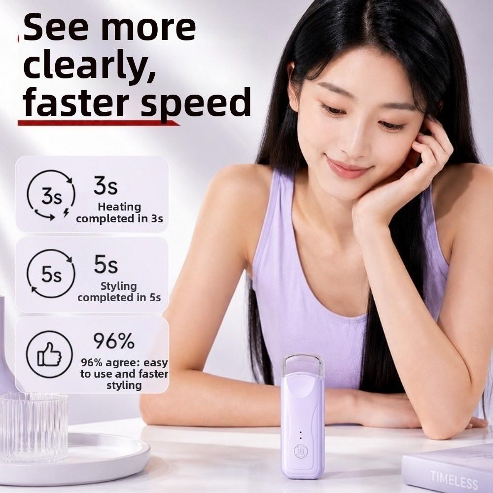 Long-Lasting Lift Electric Lash Curler USB Rechargeable Perm Eyelash Curler Professional