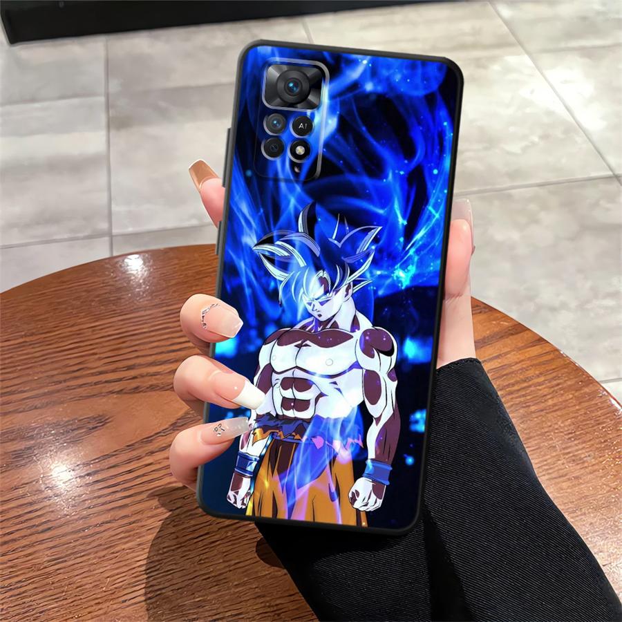 Dragon Ball Anime Case for Xiaomi Redmi Note 9 10S 9S 11 10 7 8 11s 12s 14 13 Pro Plus 12 Pro Funda Phone Cover