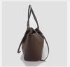 Fashion Large Capacity Trapeze Women Shoulder Bags Designer Metal Lock Handbags High-Quality Pu Leather Big Tote Commute Bag