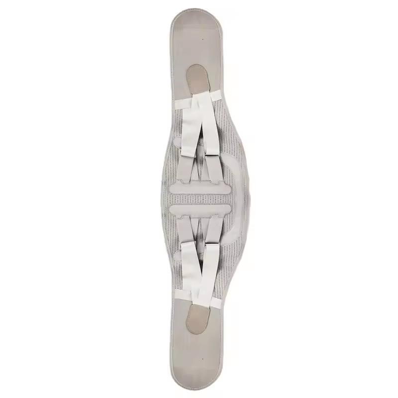Breathable Lumbar Support Belt Polyester Fiber Waist Brace for Women Men Fitness Sports Recovery M
