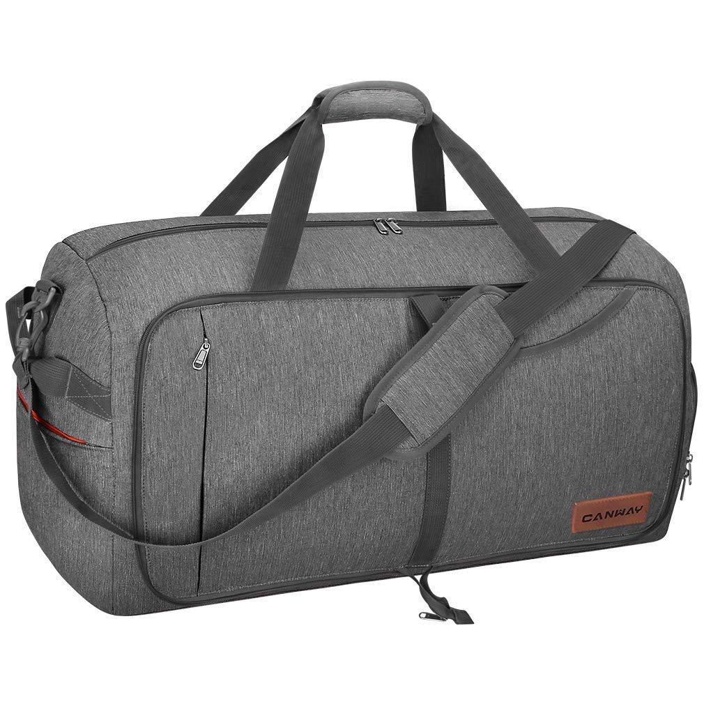 

Boston Foldable Sports Suitcase Large Shoe Storage Travel Lightweight Gray [CANWAY] Bag, Bag, Attached, Capacity, Bag, (85L, 85L)