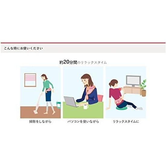 Kiribai Kagaku Azuki No Chikara Dokodemo Beruto 100 Natural Steam Warming Various Areas 1 Piece Approximately 250 Uses
